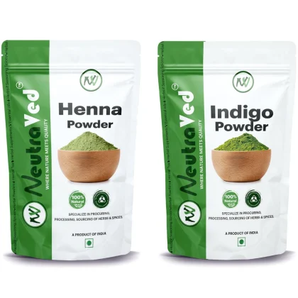 Combo Henna &amp; Indigo Powder image 1